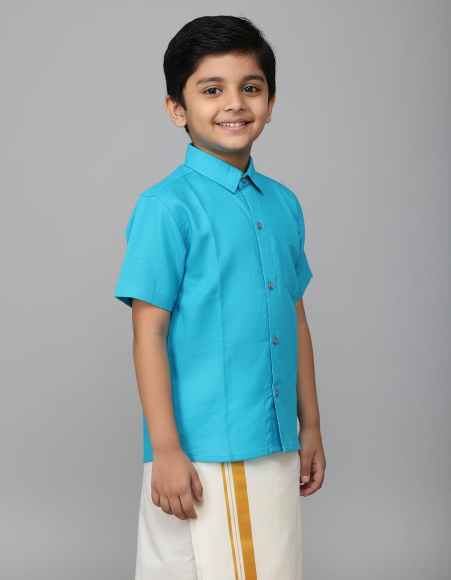 Boy Shirt & Dhoti - DS5
