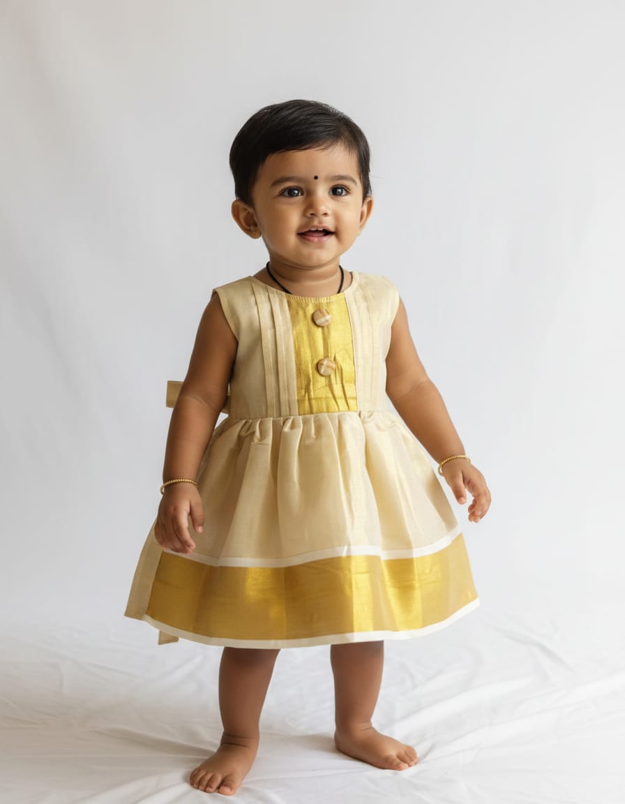 Traditional Kids Frock - FR11