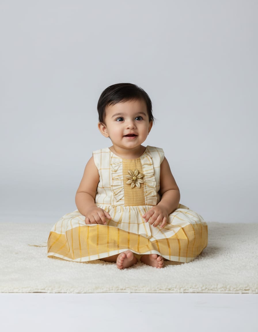 Traditional Kids Frock - FR14