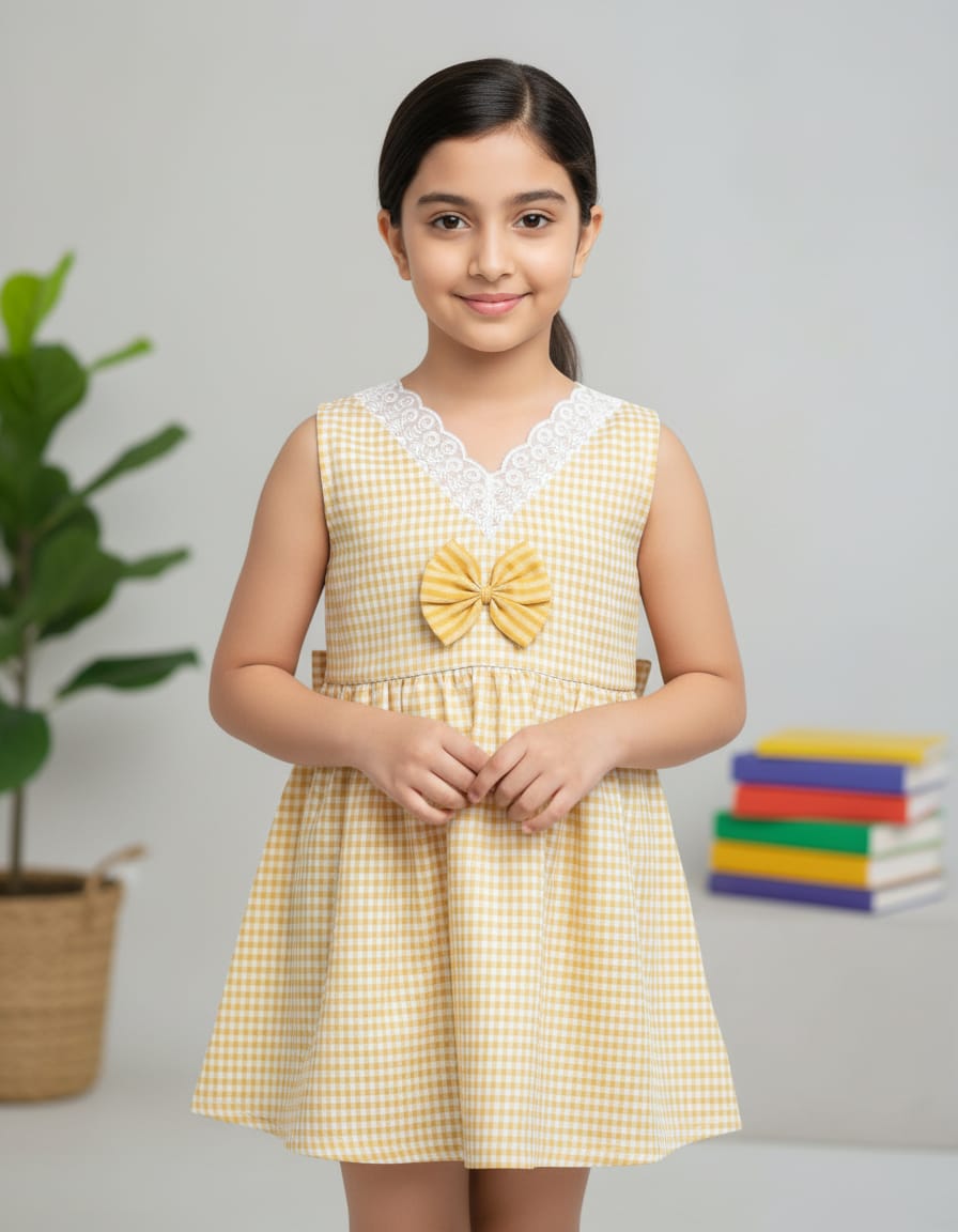 Traditional Kids Frock - FR4