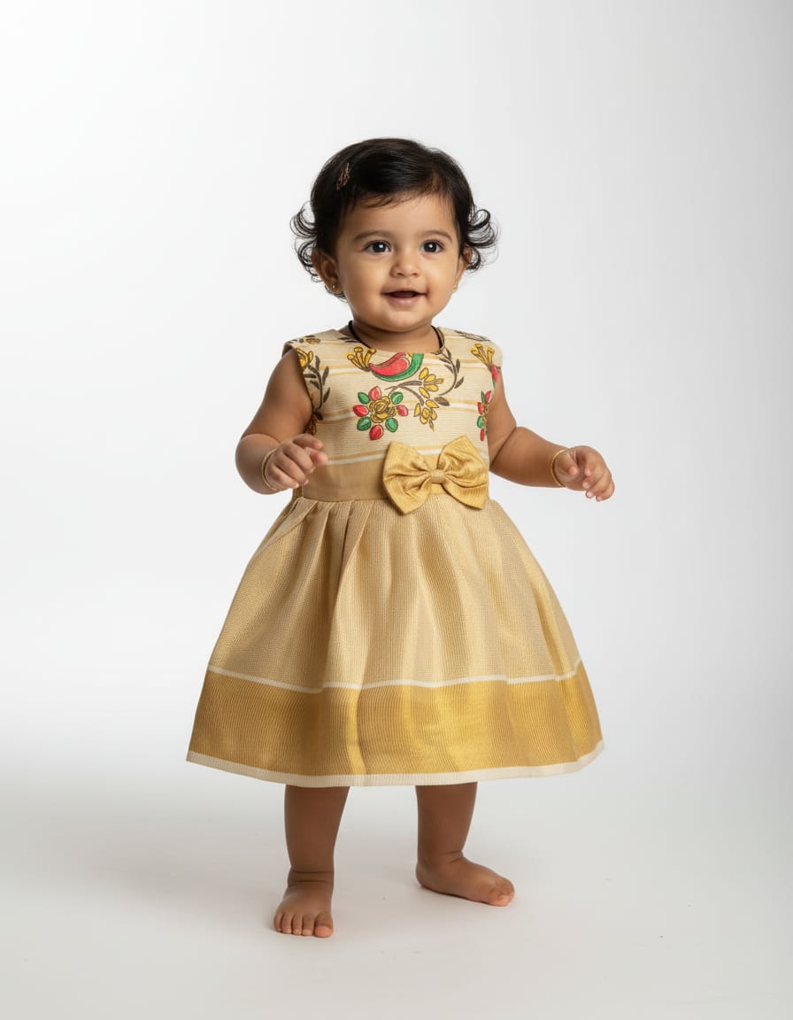 Traditional Kids Frock - FR9