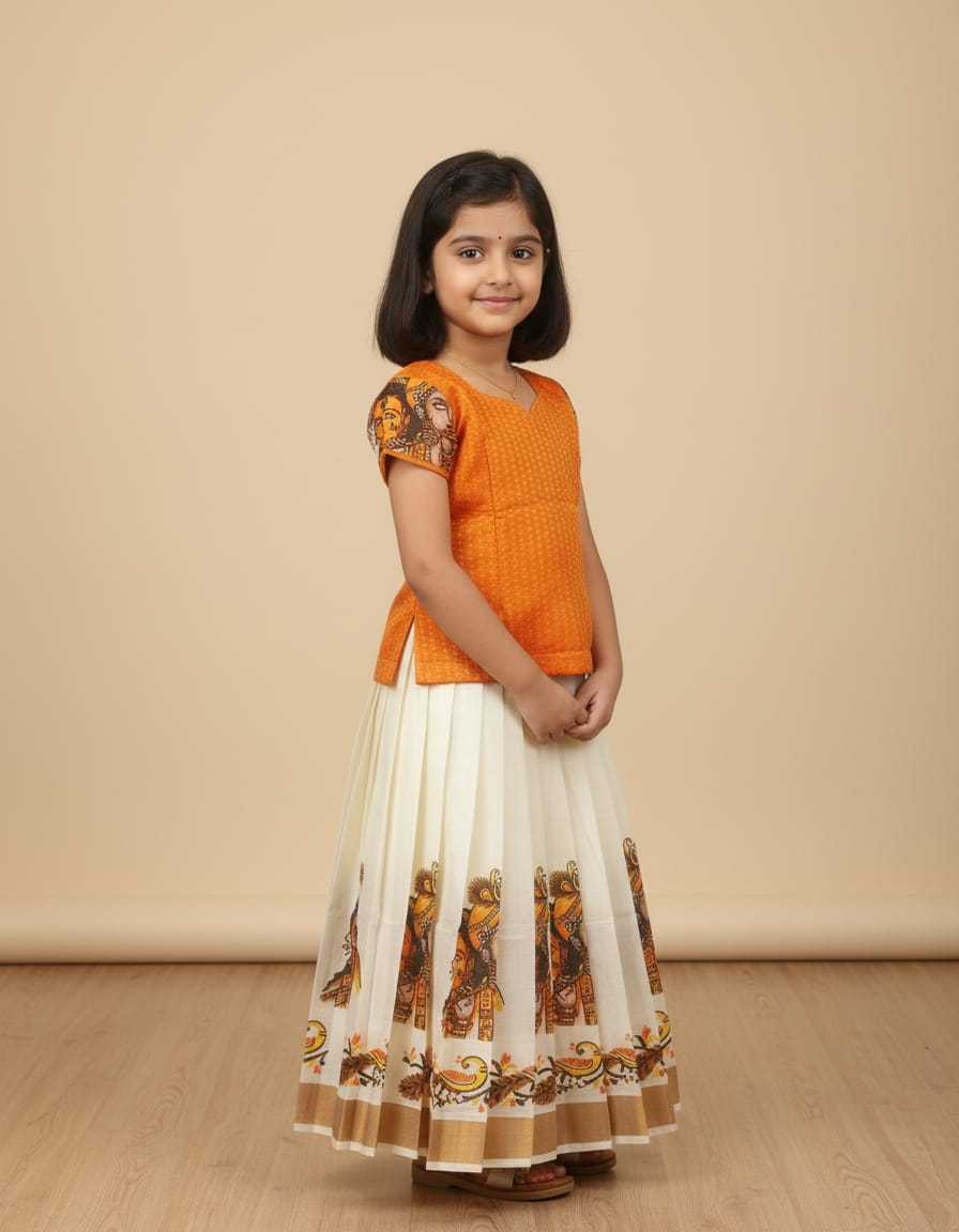 Pattupavada Blouse - MN3