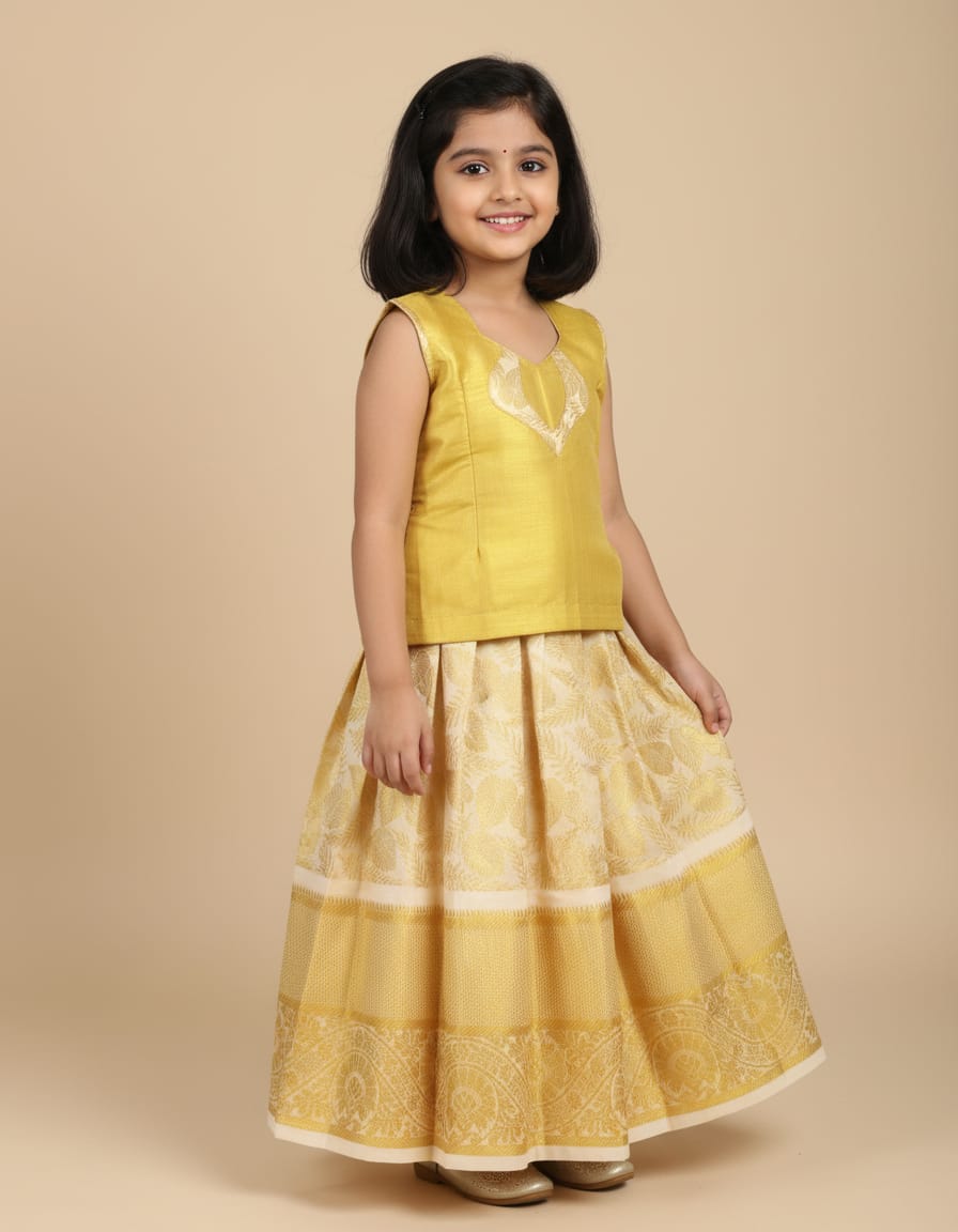 Pattupavada Blouse - MN4